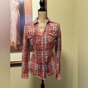 Silver jeans cowgirl shirt